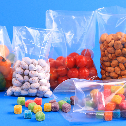 Bolsas de Plástico de diferentes tamaños Color Transparente